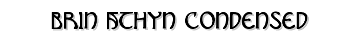 Brin Athyn Condensed font